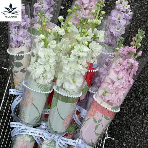 米蘭三八節(jié)花海系列 單支花束的優(yōu)雅呈現(xiàn)與牛皮紙包裝的藝術(shù)